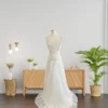 Timeless Pearl and Bead Embroidered Wedding Gown with Flattering Pleated Skirt (Wedding Dress / Bridal) Timeless Pearl and Bead Embroidered Wedding Gown with Flattering Pleated Skirt (Wedding Dress / Bridal)