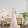 Elegant and Glamorous Beaded Bridal Gown with Smashed Drape (Wedding Dress / Bridal) Elegant and Glamorous Beaded Bridal Gown with Smashed Drape (Wedding Dress / Bridal)